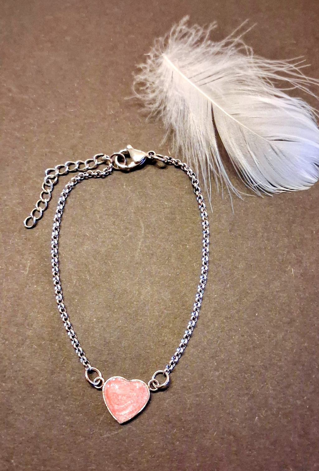 1cm Heart Bracelet (925 Stainless Steel)