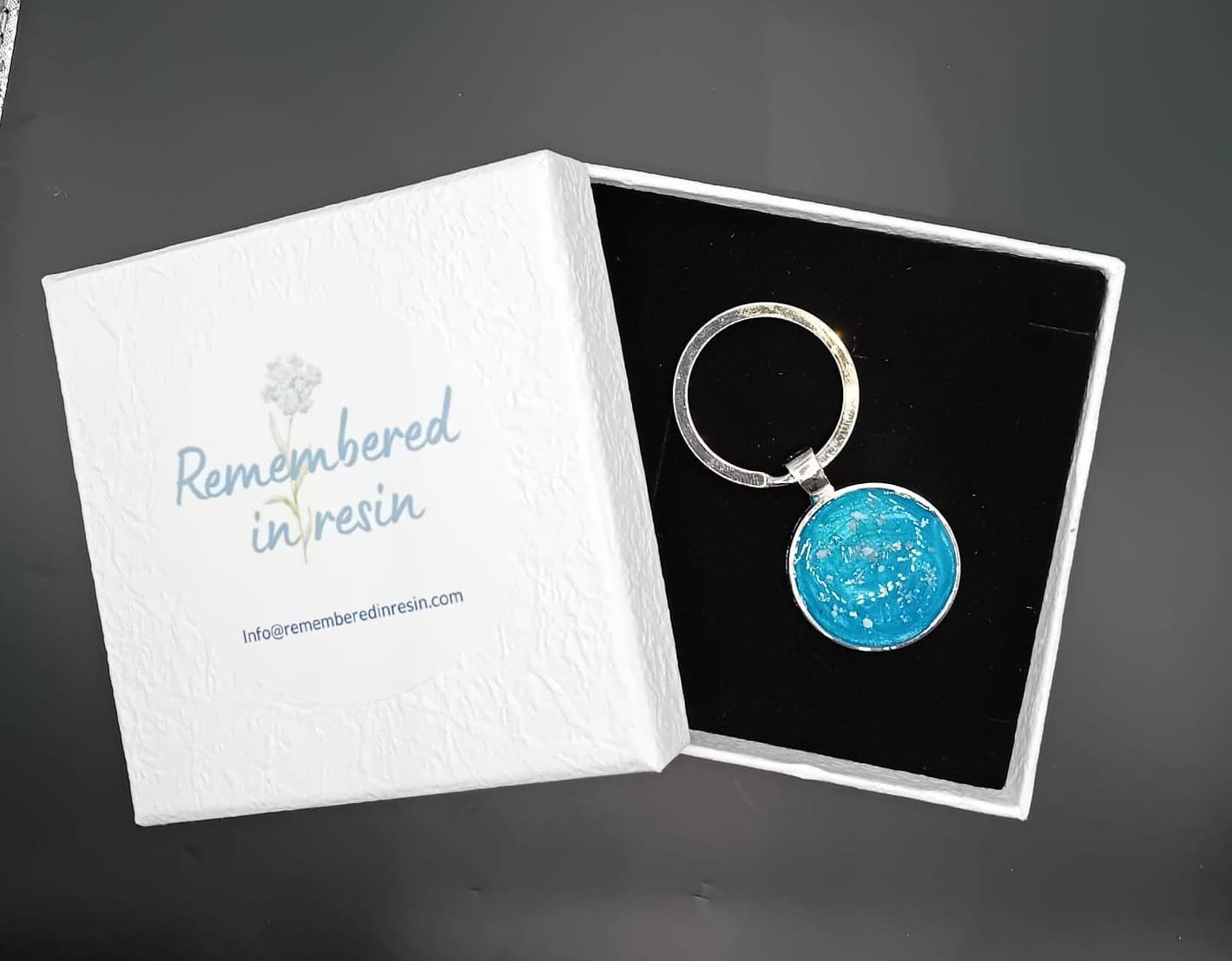 Circular Shaped Keyring (Stainless Steel)