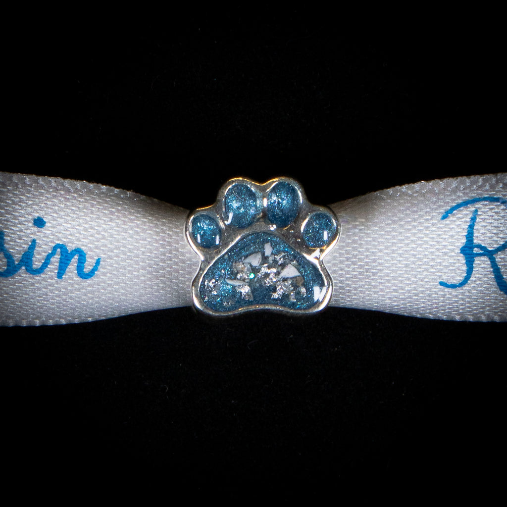 Paw Shaped Charm (925 Sterling Silver)