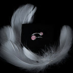 Dual-Stone Adjustable Ring (925 Sterling Silver)