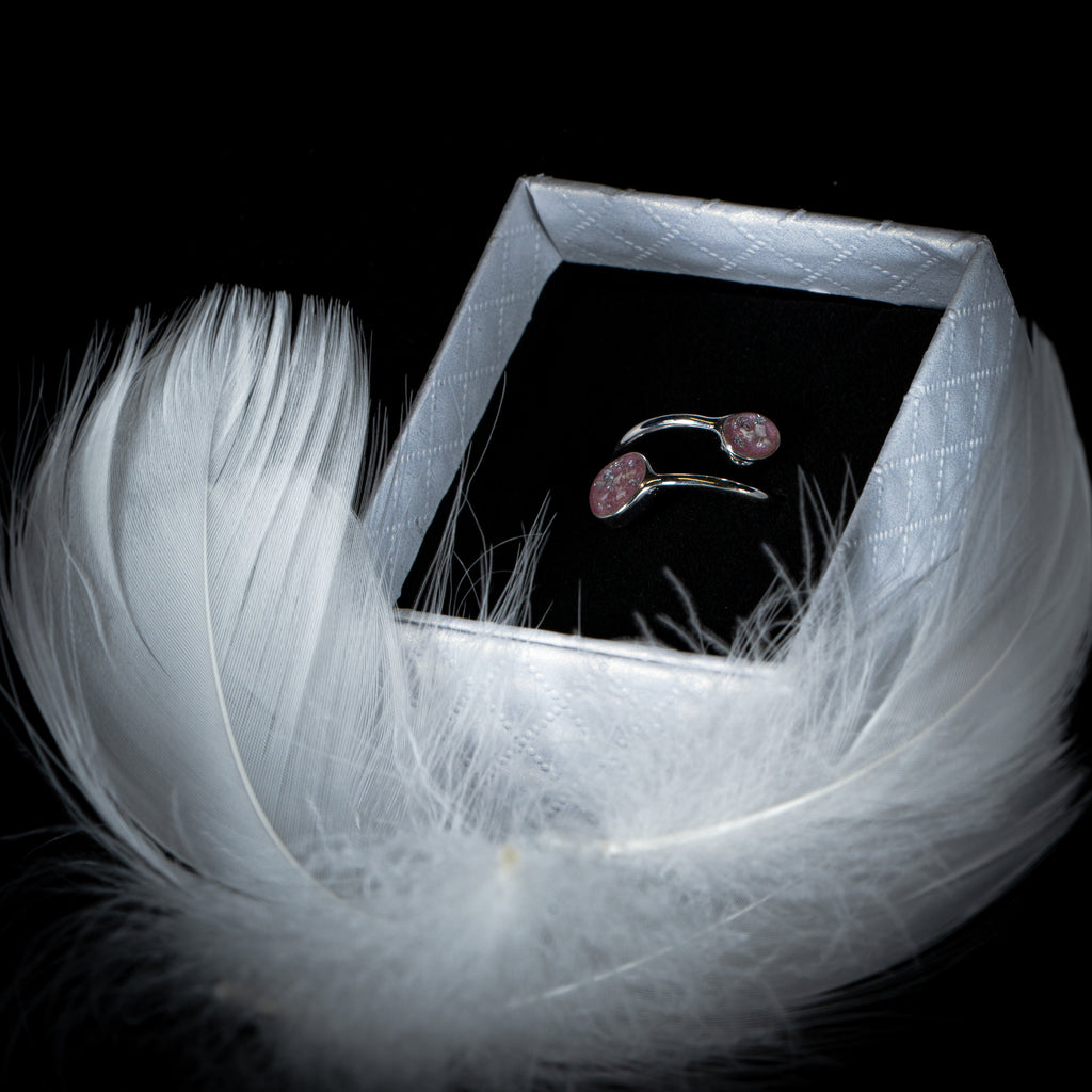 Dual-Stone Adjustable Ring (925 Sterling Silver)