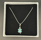 Four-Leaf Clover Pendant (925 Sterling Silver)