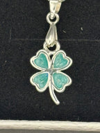 Four-Leaf Clover Pendant (925 Sterling Silver)