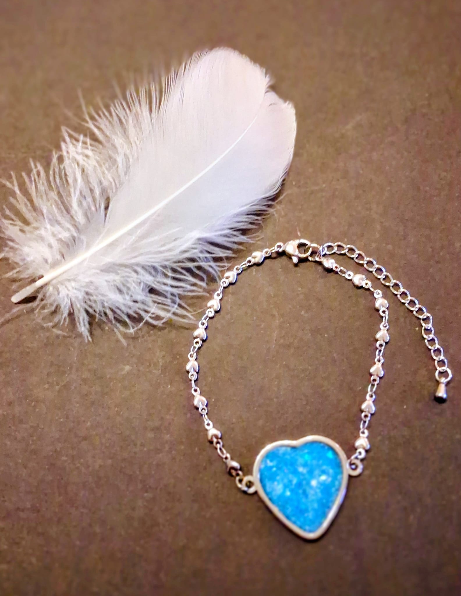 2cm Heart Bracelet (Stainless Steel)