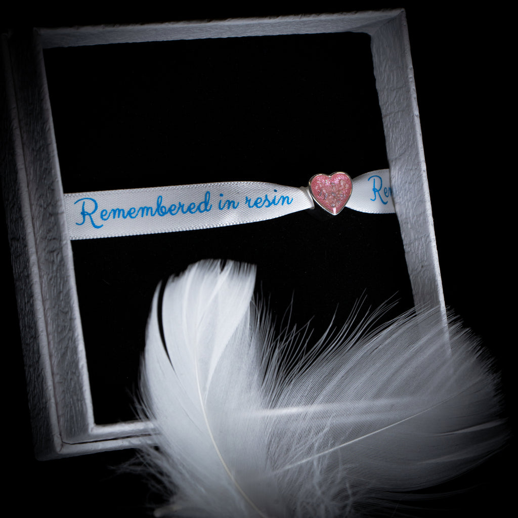 Heart Shaped Charm (925 Sterling Silver)