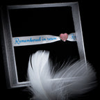 Heart Shaped Charm (925 Sterling Silver)