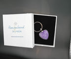 Heart Shaped Keyring (Stainless Steel)