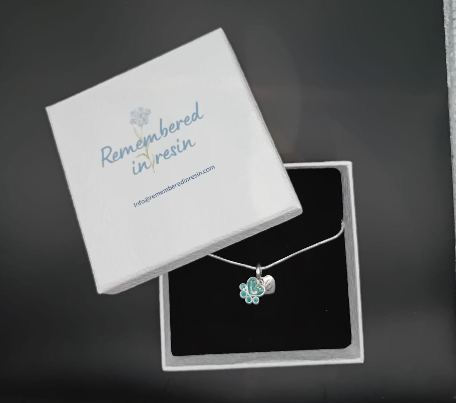 Paw Shaped Pendant/Charm (925 Sterling Silver)