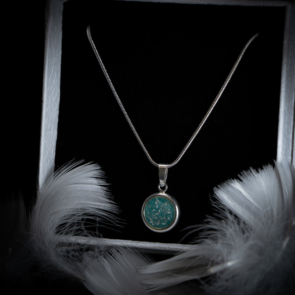 Circular Shaped Pendant (925 Sterling Silver)