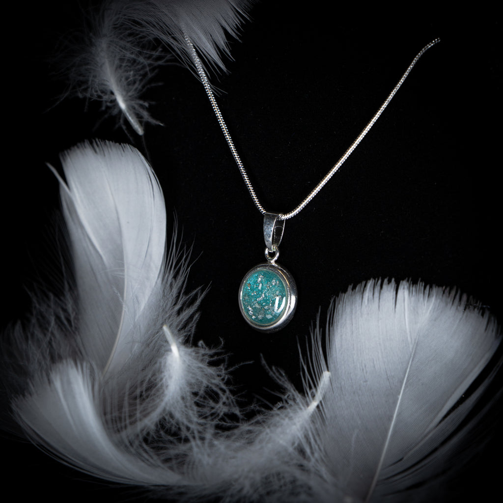 Circular Shaped Pendant (925 Sterling Silver)